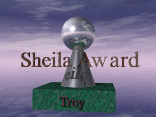 Sheila's award